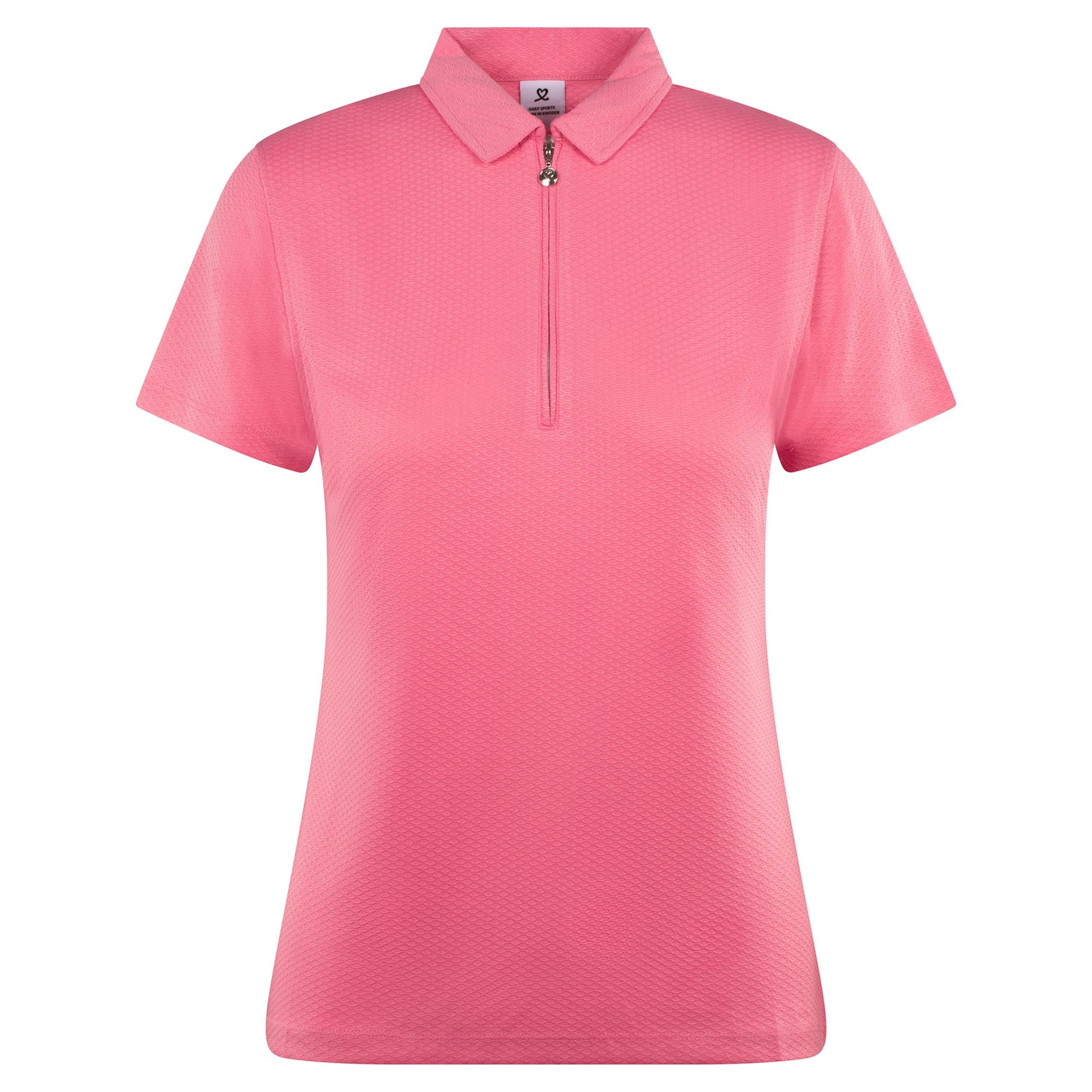 Daily Sports Peoria Ladies Polo Shirt Pink Sky